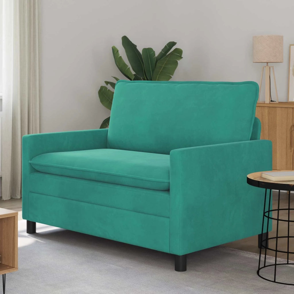 Divano Turchese 126 x 81 x 87,5 cm Velluto 42028806