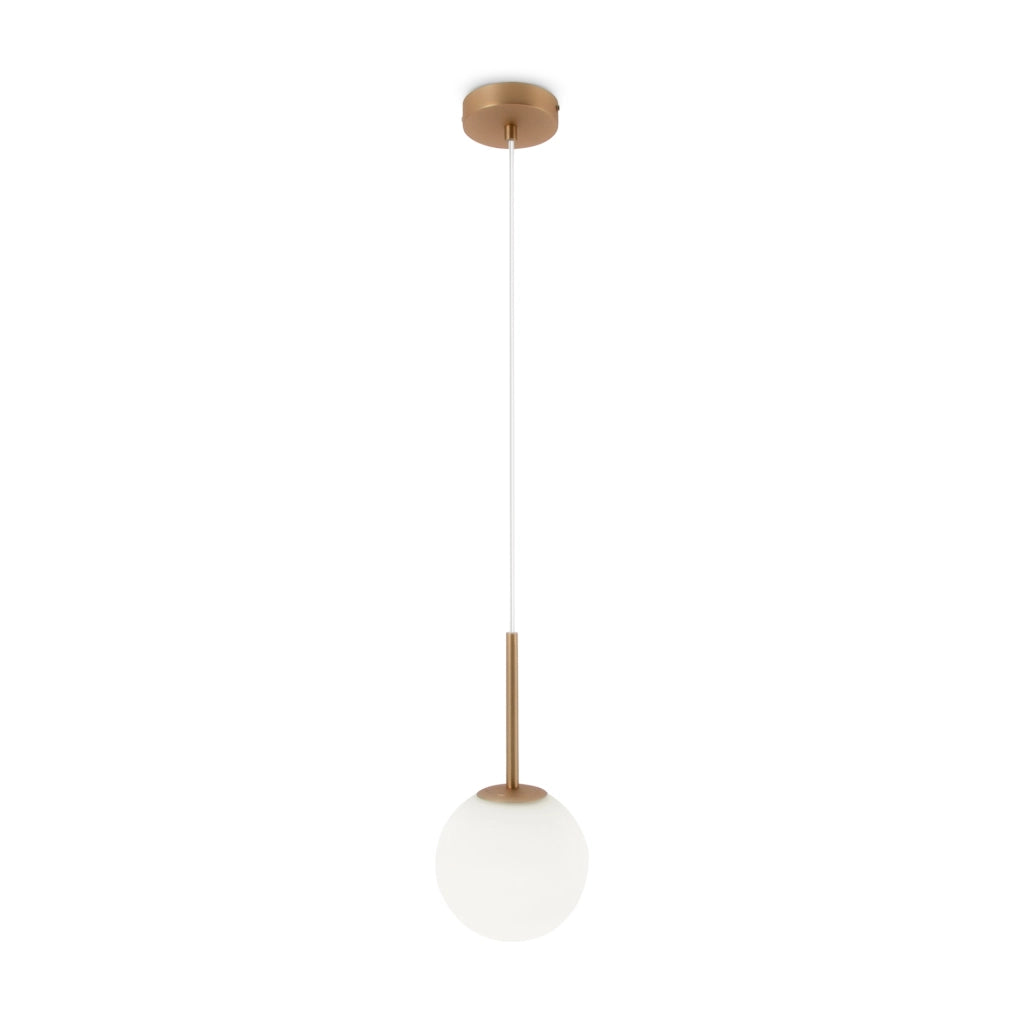 Maytoni Basic Form sospensione sfera ottone Ø15 E14