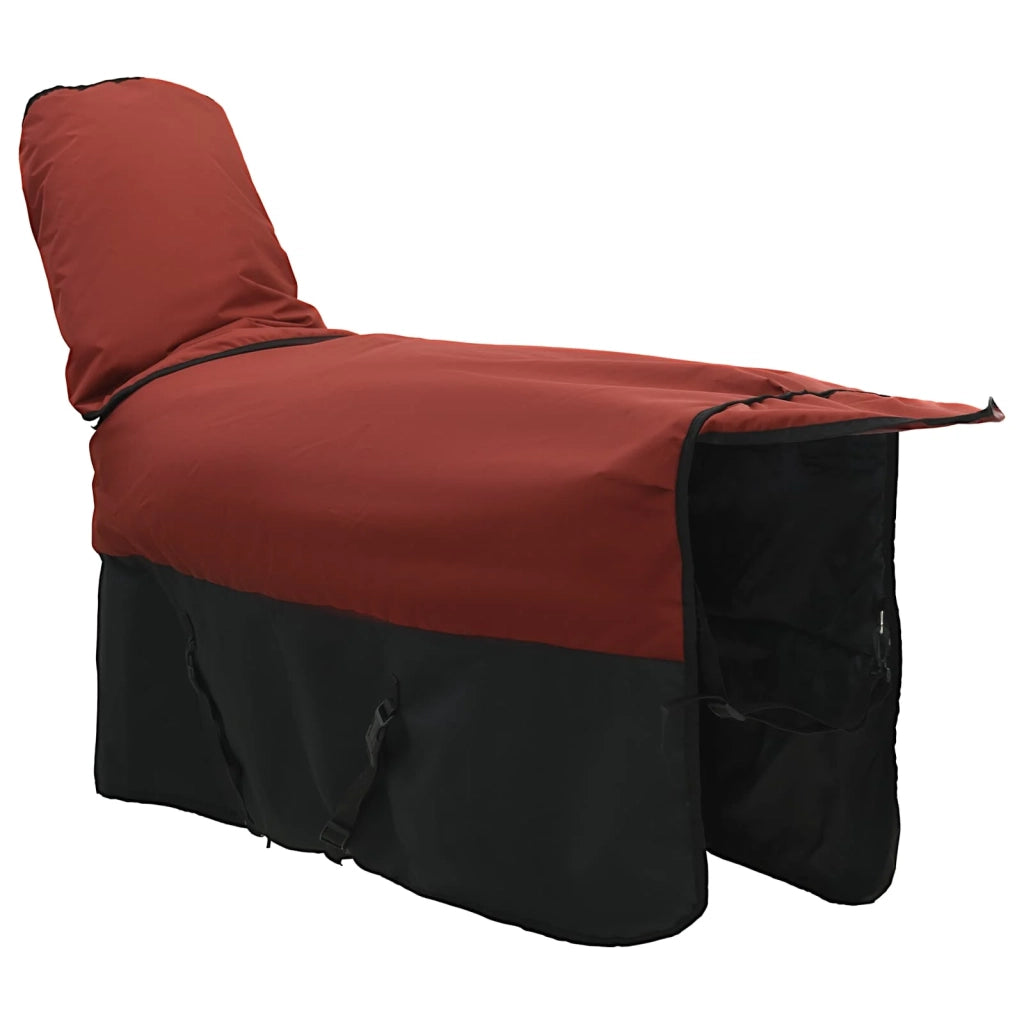 Coperta per Cavalli Verde Scuro e Nero 85 cm Poliestere 42013128