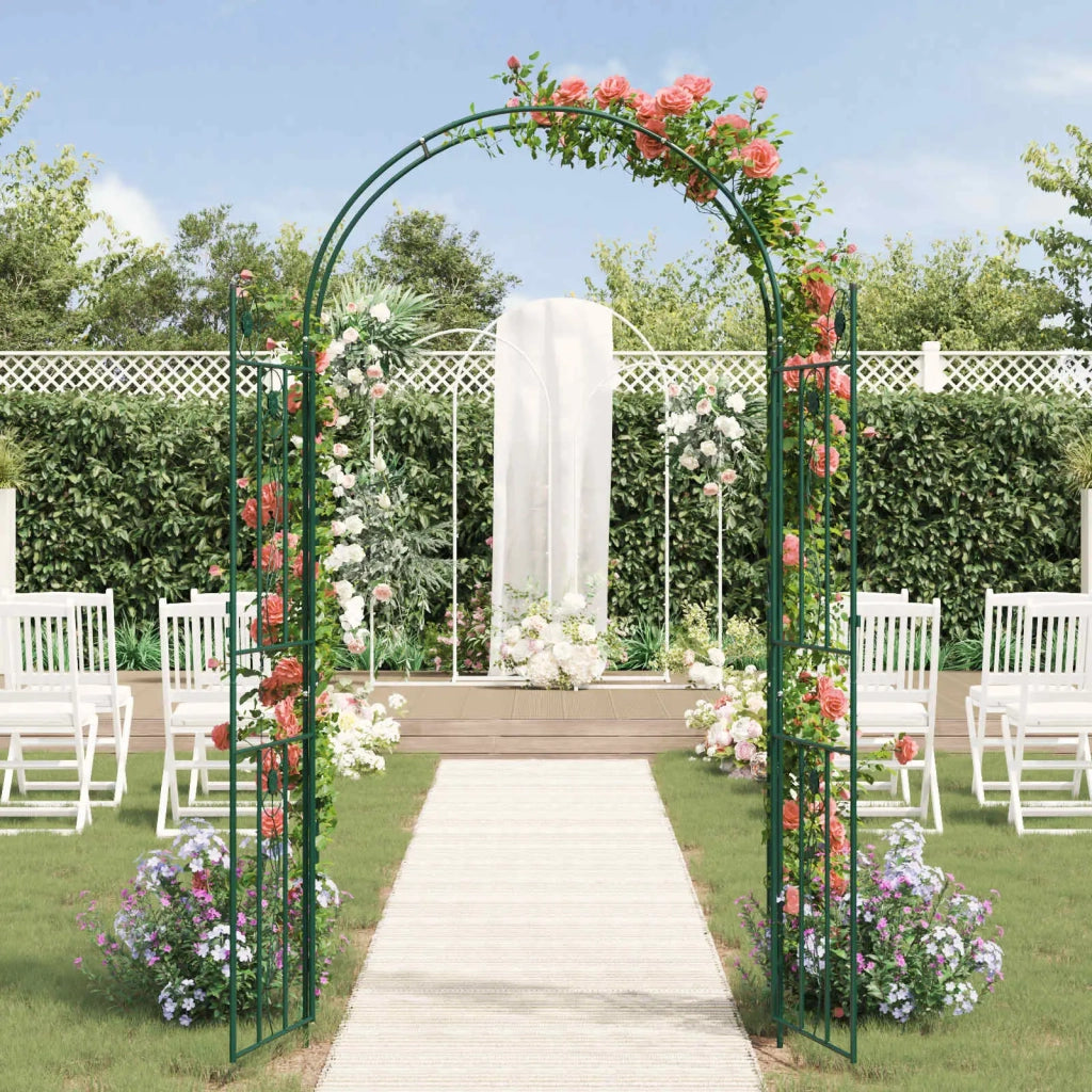 Arco da Giardino Tinta unita Verde 115 x 37 x 226 cm 42021349
