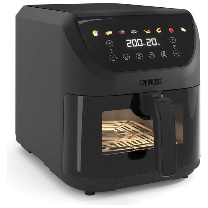 Princess Friggitrice ad Aria Calda 8L 2000W Nero