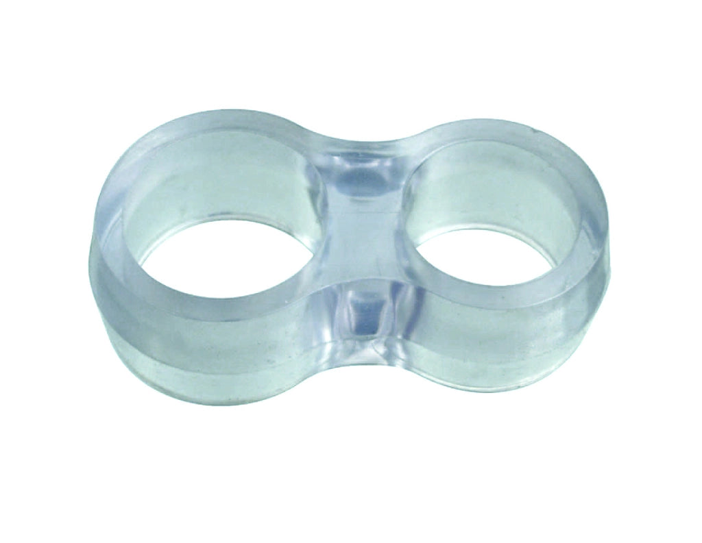 PARACOLPI ANTIURTO DOPPIO PER MANIGLIA- - mm.47x25 - 100 pezzi