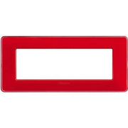 Placca Bticino Matix 6 moduli corallo AM4806CRD
