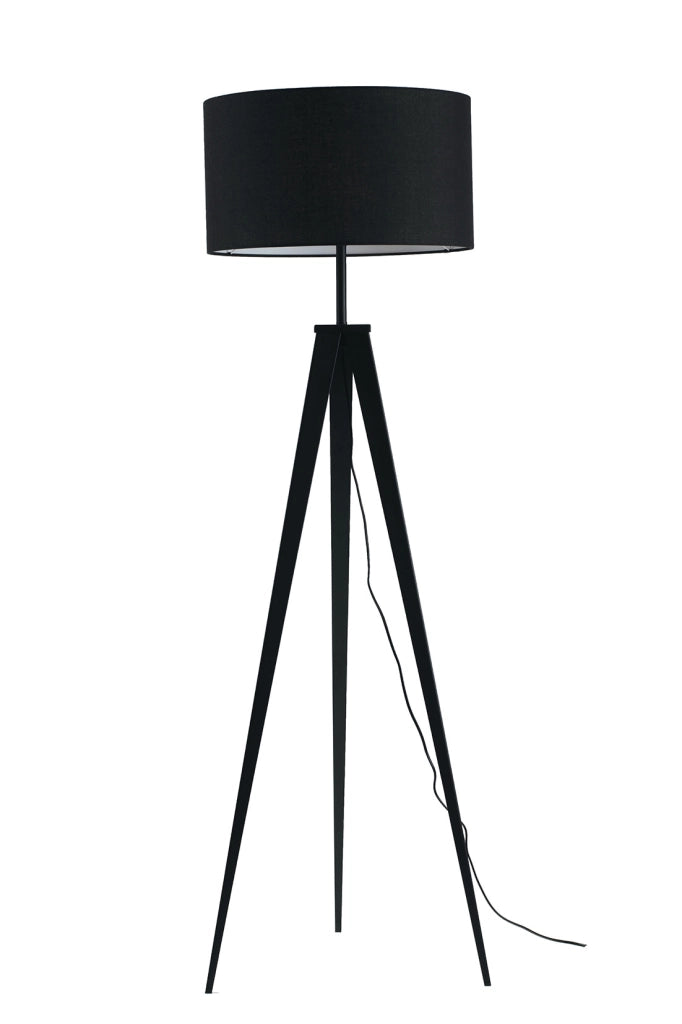 Lampada da terra LILY nero