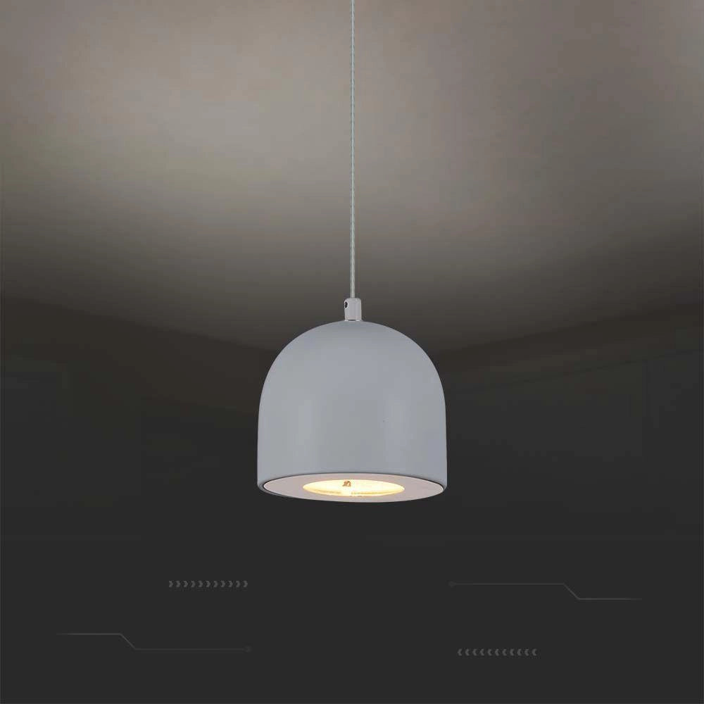 Lampada a sospensione LED 3000K grigia V-TAC VT-7794