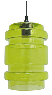 Candellux DECORADO lampada a sospensione E27 vetro verde