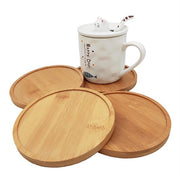 Sostegni di mozaico in bambù - Basi vuote per progetti di artigianato, materiali per mozaico DIY, bicchieri e sostegni per piante, tavoli di artigianato (circolari, L)