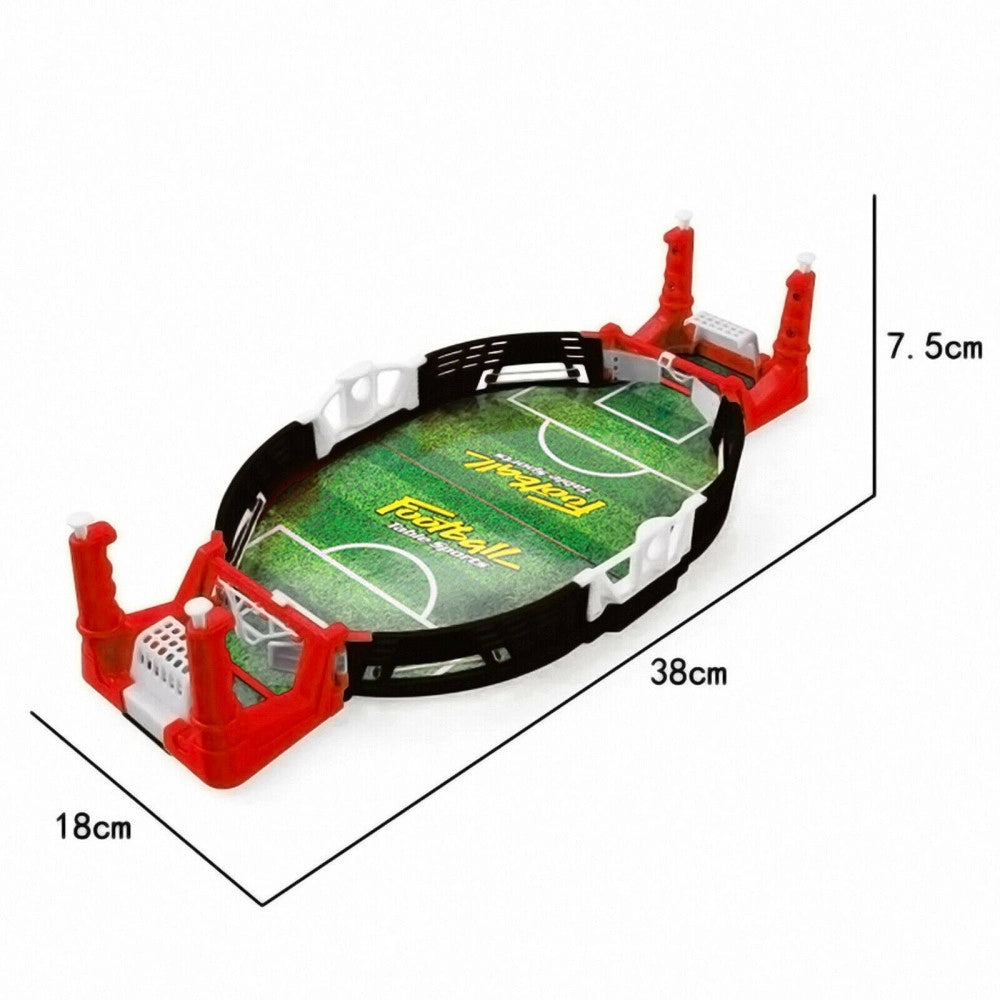 Trade Shop - Flipper Calcio Gioco Calcetto Da Tavolo Per Due Giocatori Passatempo Per Bambini -