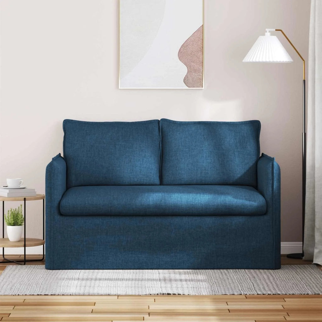 Divano Blu 136 x 82 x 85 cm Tessuto 42024517
