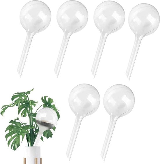 Irrigazione automatica per giardino e piante - 6 pezzi - 265 x 8 cm - plastica - per bonsai e piante da interni.