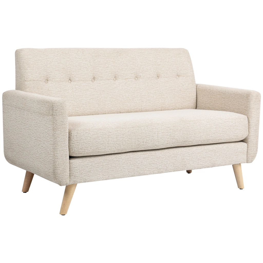 Divano 2 posti ¨C Xylo ¨C tessuto beige 134x71x82 cm