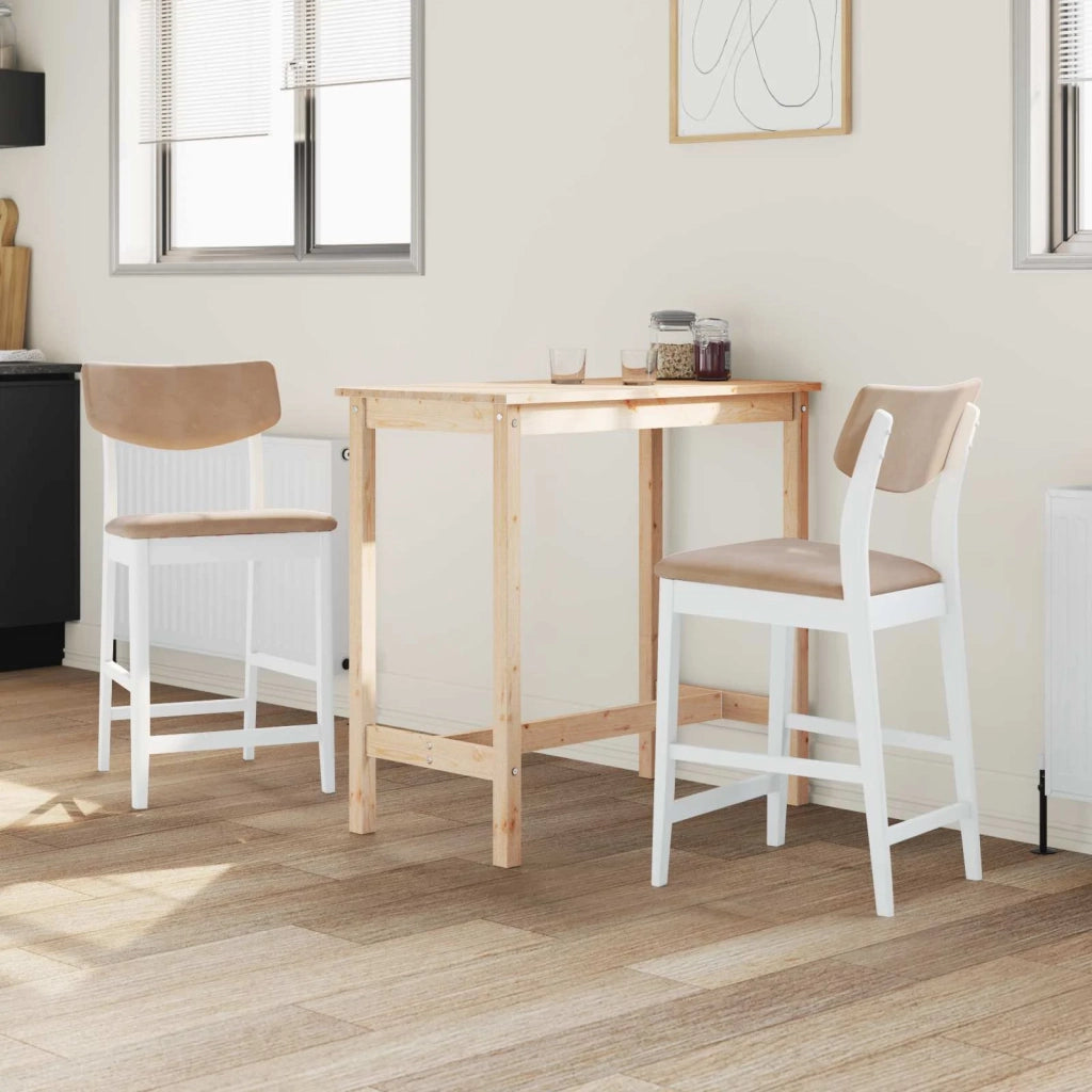 Sedie da pranzo 2 pcs Bianco 48 x 49 x 95 cm 42020481