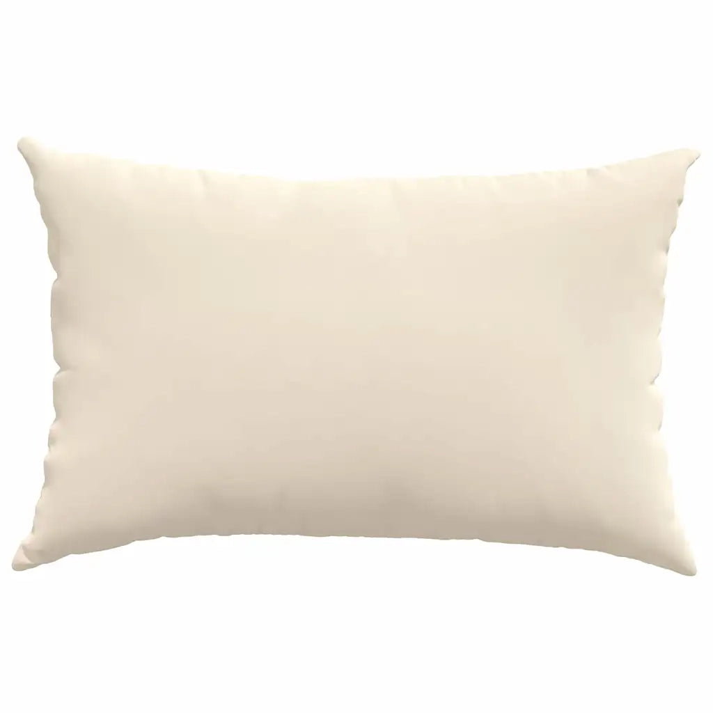 Cuscini da Divano 2 pcs Beige 60 x 40 cm Tessuto 42013687