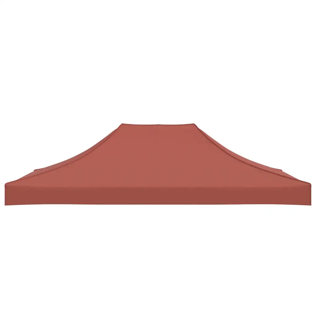 Tetto per Tendone per Feste 4x3 m Terracotta 270 g/m² 315359