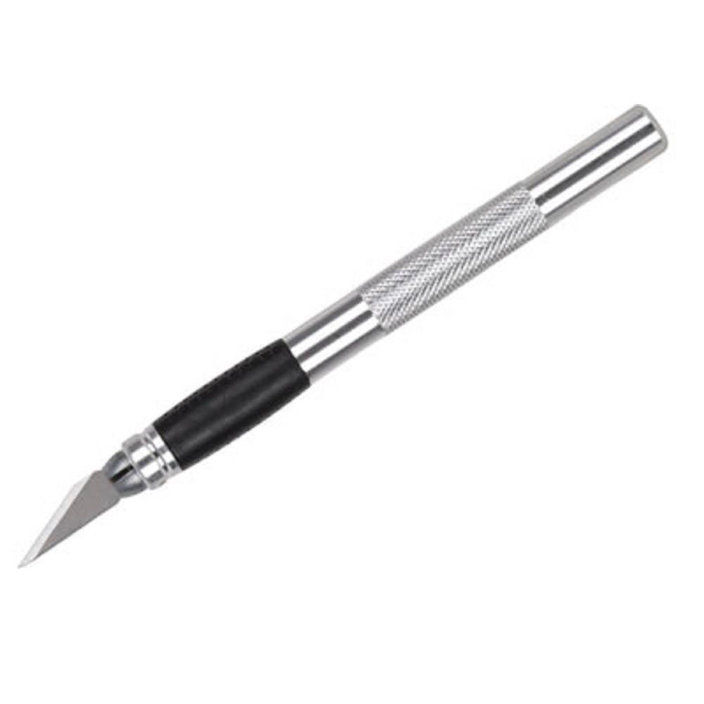 Trade Shop - Tagliabalsa Per Modellismo Taglierino Precisione Cutter Coltello Bisturi -