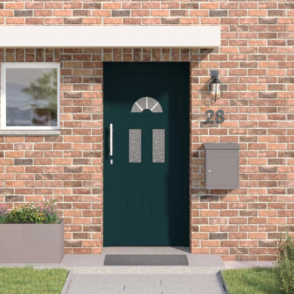 Porta Frontale Antracite 98 x 198 cm PVC