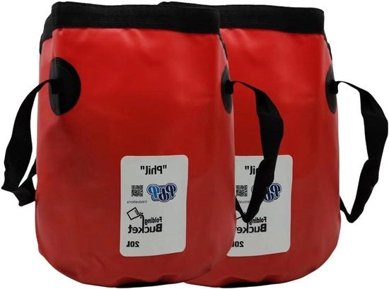 Emiciclo Portatile 20L - (2PEZzi) (Rosso)