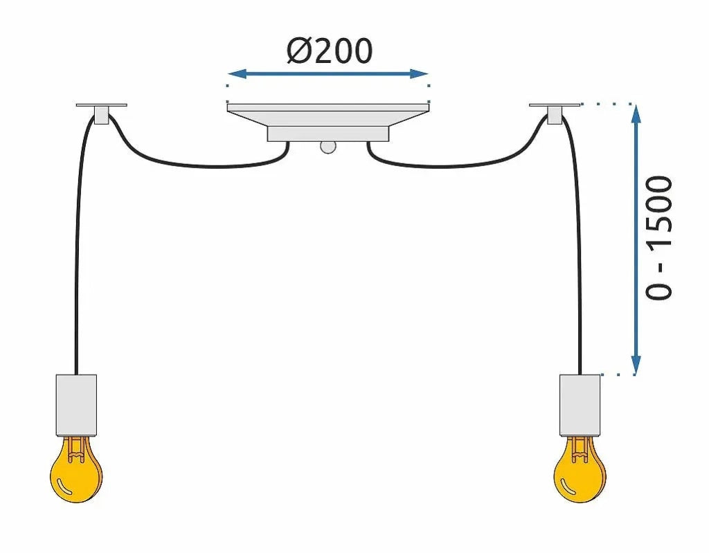 Lampada Ragno Spider 6