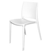 Set 4 sedie classic bianche
