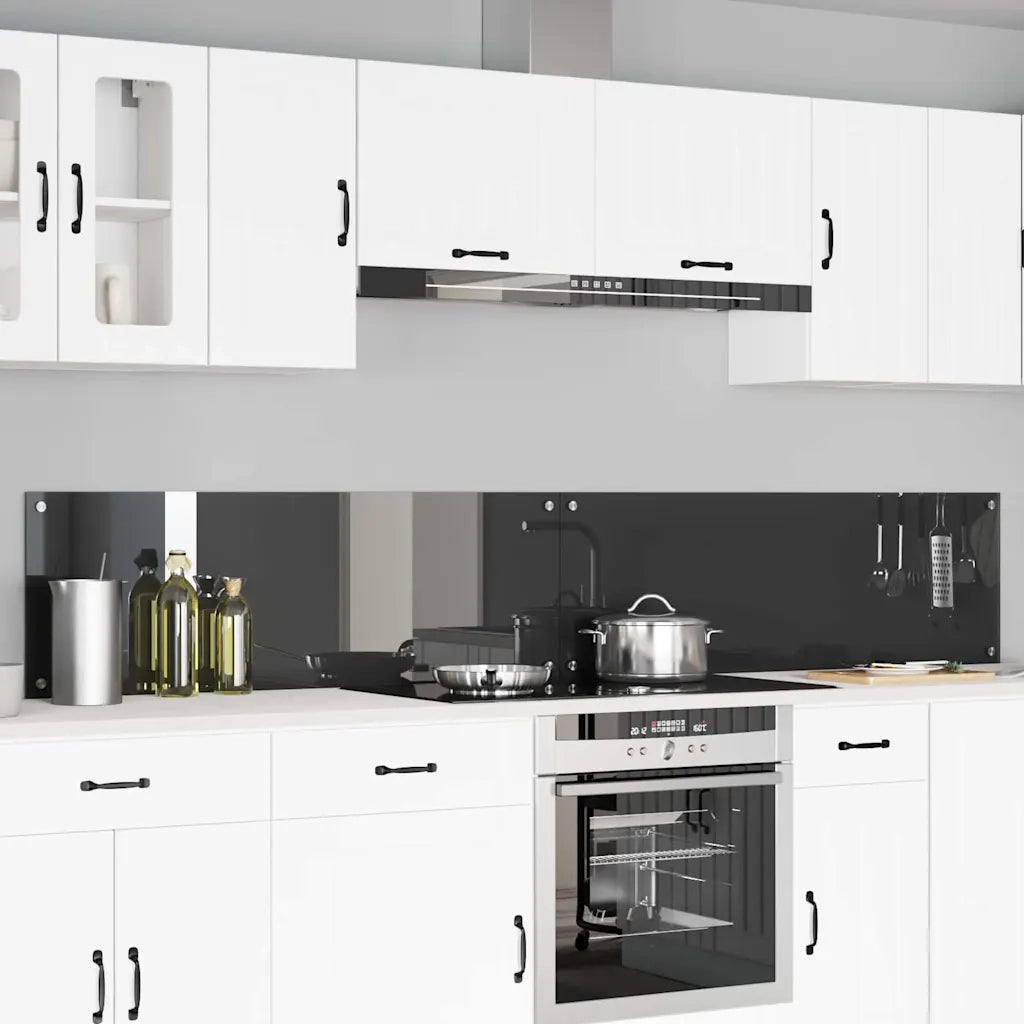 Rivestimento da Cucina 2 pcs Grigio scuro 120 x 40 cm 3415509