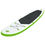 Set Tavola da SUP Gonfiabile Verde e Bianco 92733