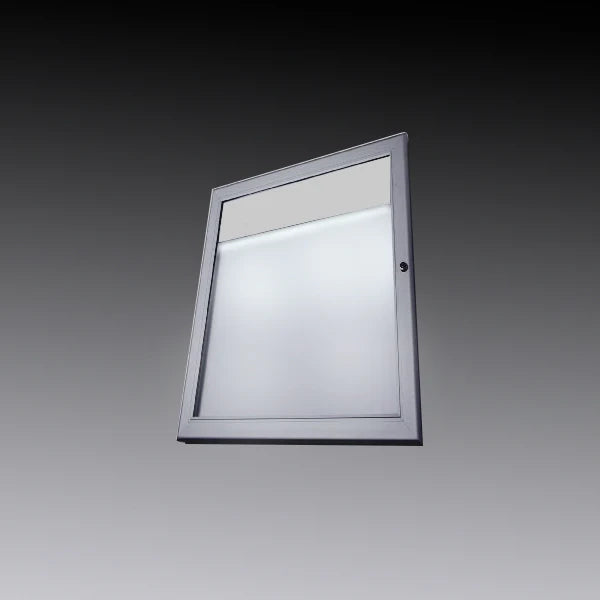 Bacheca per esterni porta Menu personalizzabile - 1 x A4 LED
