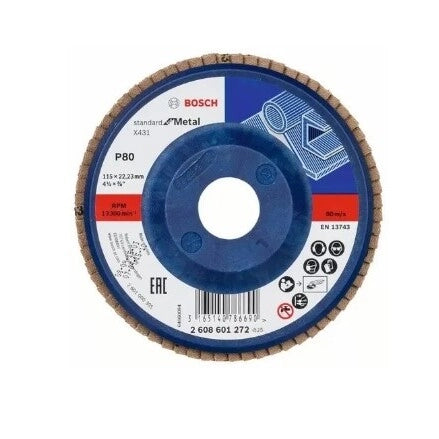 Bosch DISCHO LAMELLARE STANDARD D. 115 MM P80