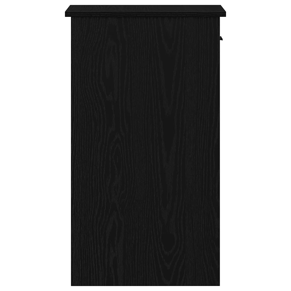 Supporto a Torre per Computer con Cassetto Nero 35x45x77 cm 858741