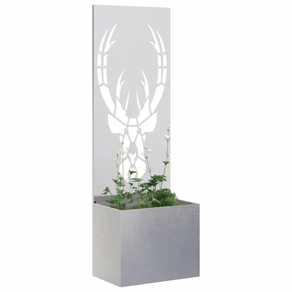 Schermo per privacy in giardino Argento 50 x 150 cm 876487
