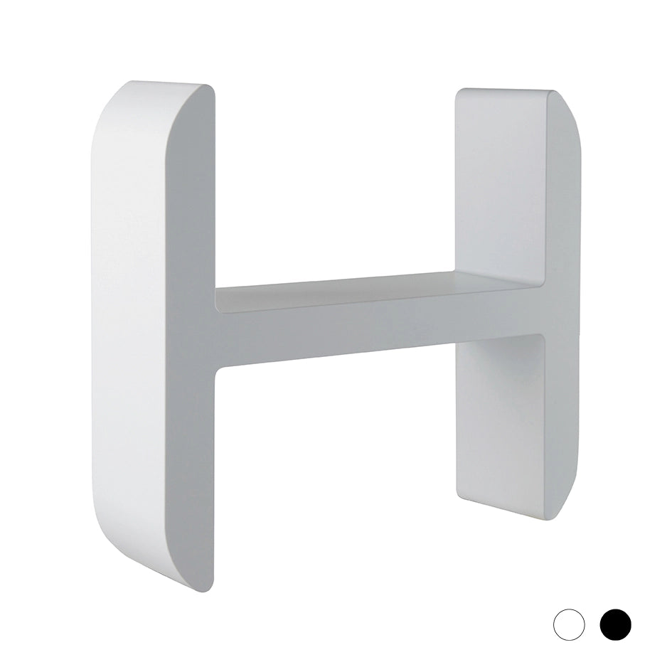 MENSOLA LETTERING ORGANIZER H- Latte- DAMAS- pezzi 1