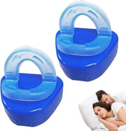 2-pack Protezione per la Notte contro la Gnacchiatura e lo Snorring - Reutilizzabile e Comodo