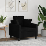 Poltrona Nera 60 cm in Tessuto 359255