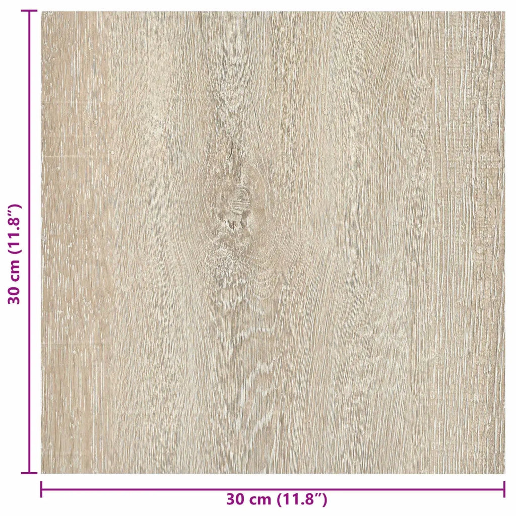 Plance per Pavimentazione Autoadesiva 30,5 x 30,5 cm 20 pcs PVC
