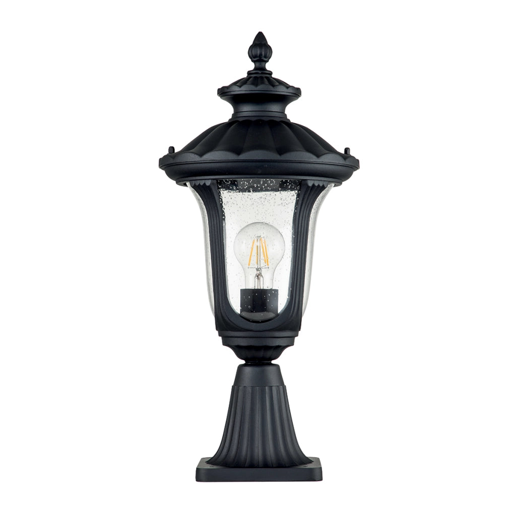 Lampione esterno nero classico E27 60W Chicago Elstead