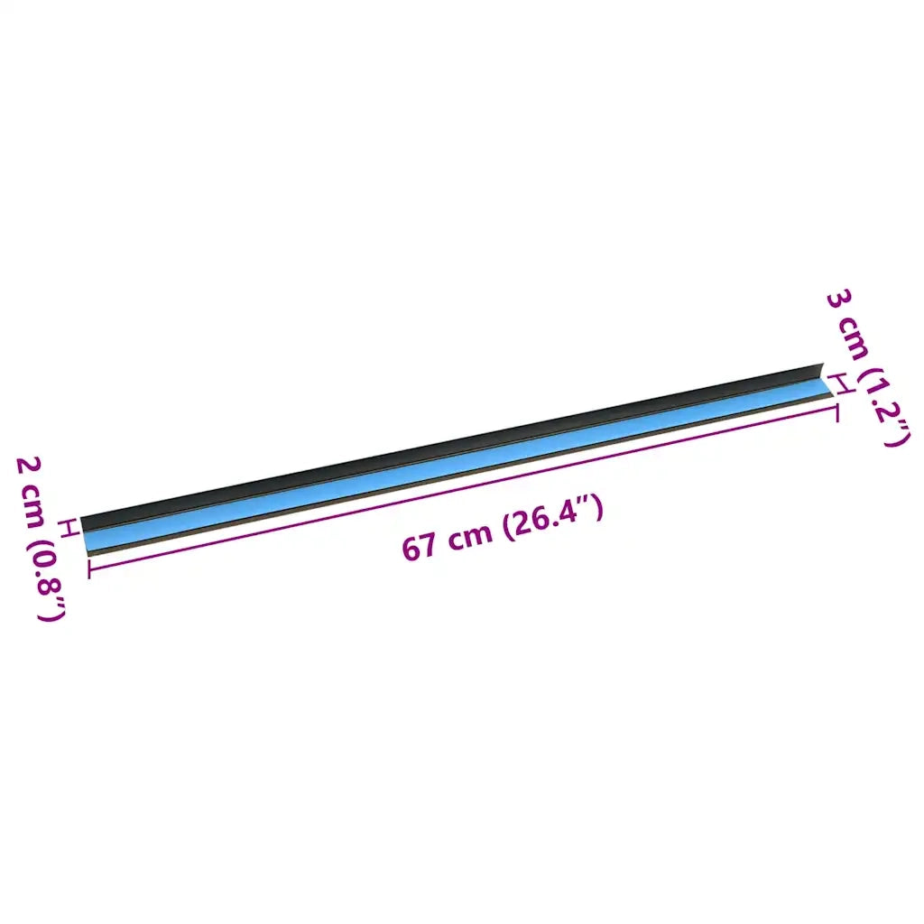 Paragradini 30 pcs Marrone 67 x 3 x 2 cm Alluminio 4013477