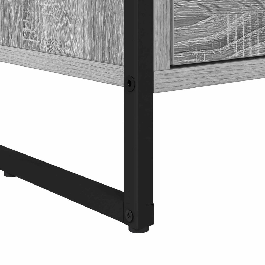 Comodino | Armadio da Notte | Mobiletto da notte Grigio Sonoma 39,5 x 30 x 50 cm Legno multistrato