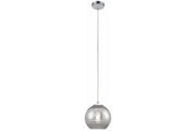 Lampada a sospensione Jaron Reality cromo Ø20 E27 40W