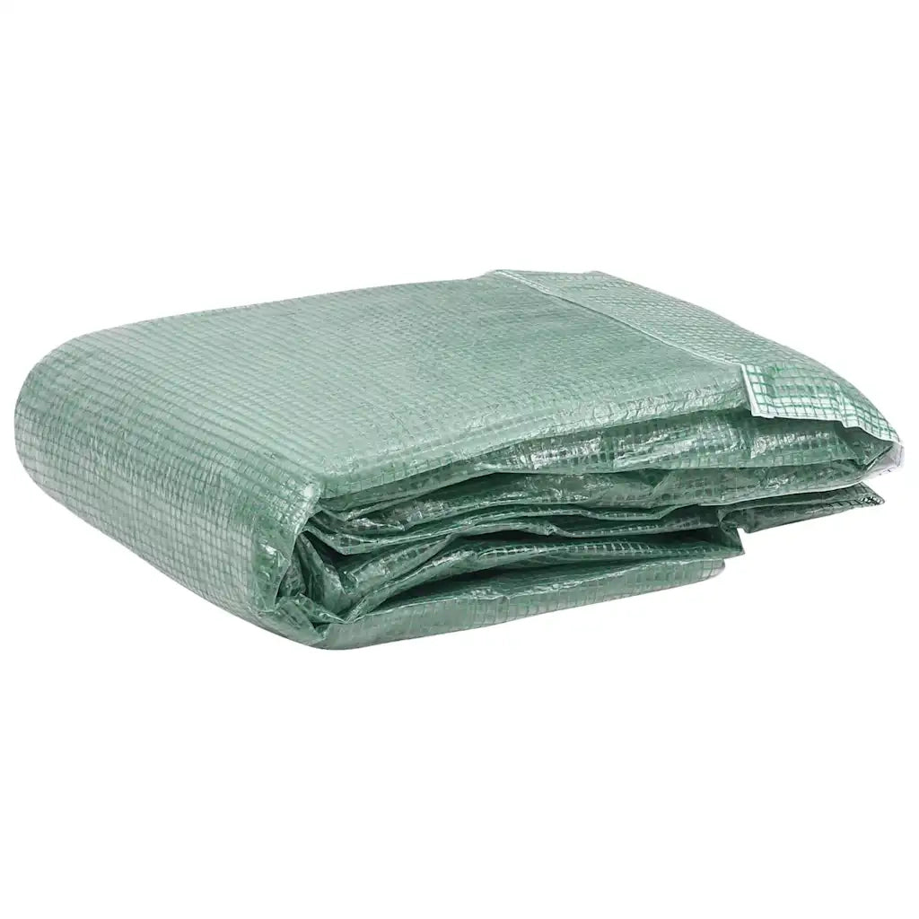 Telo di Ricambio per Serra (16 m²) 400x400x200 cm Verde 316444
