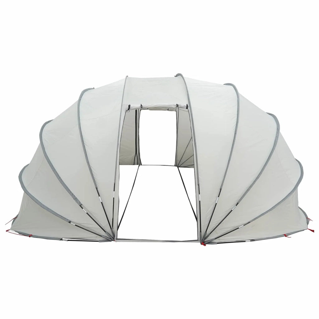 Tenda da piscina a cupola Grigio 538 x 440 x 204 cm 42001138