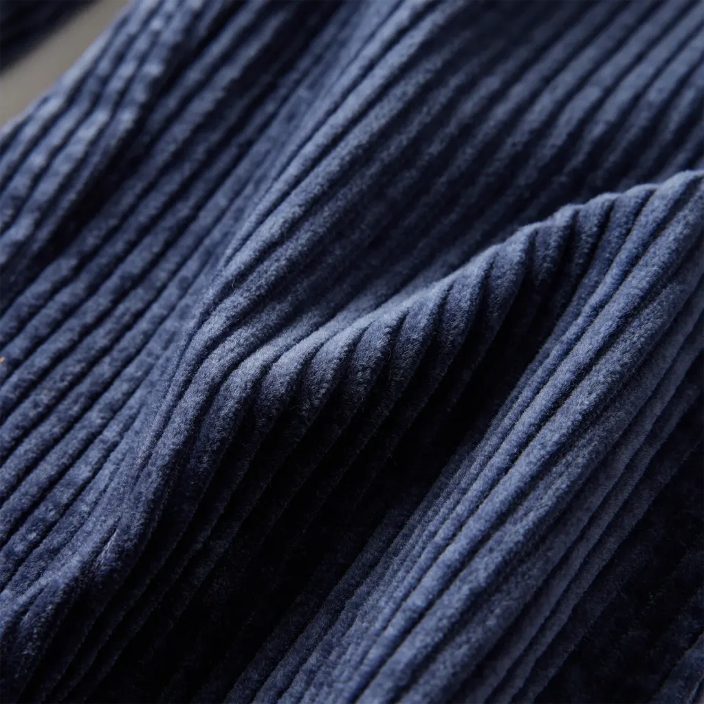 Pantaloni da Bambino in Velluto a Coste Blu Marino 116 CFW5578569