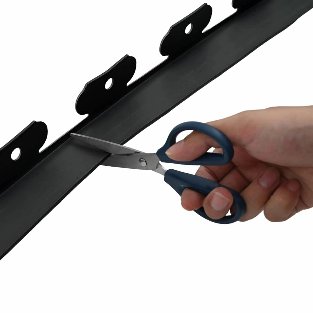Bordure per prato Nero 4000 x 4 x 5 cm Plastica 42029837