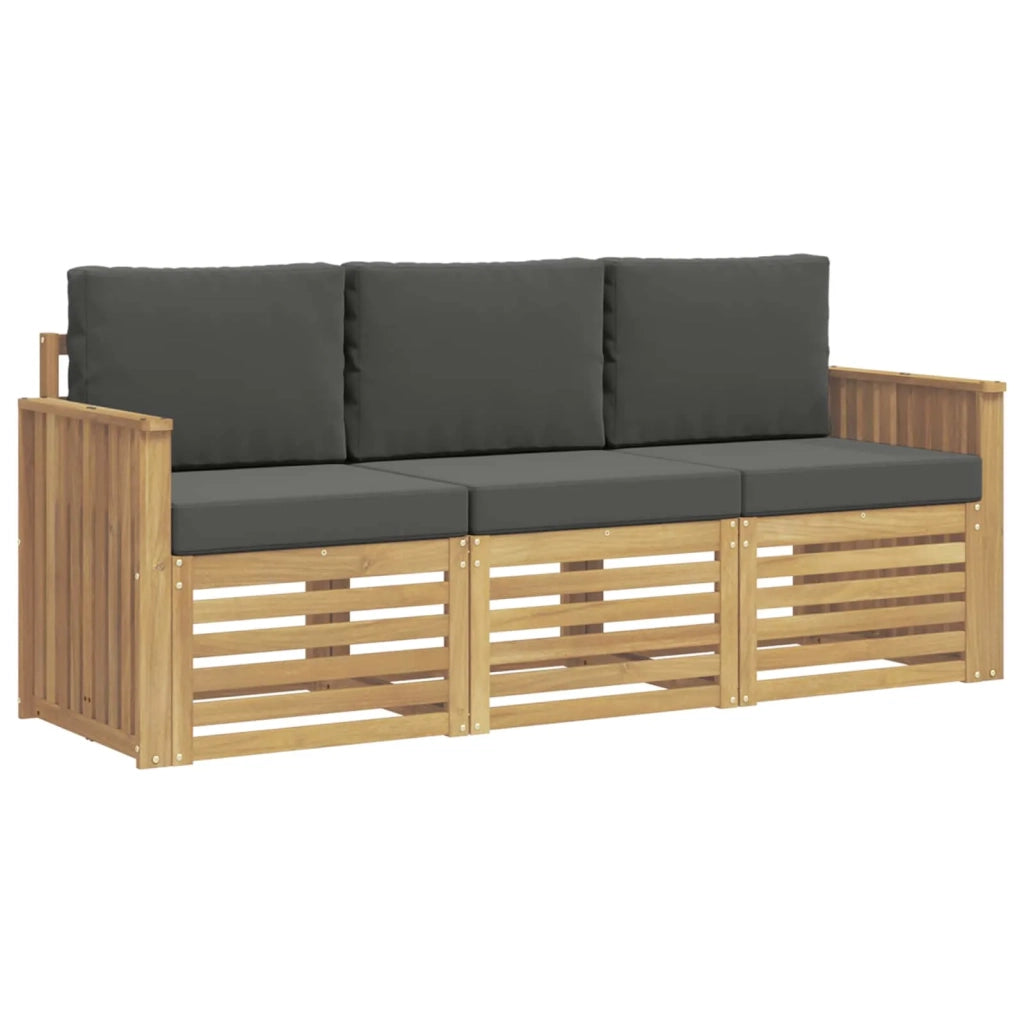 Set divani Legno di Acacia Massello 3391312