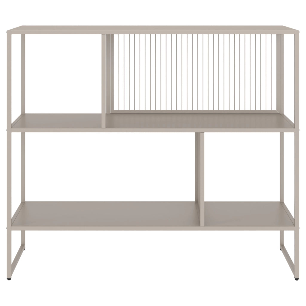 Scaffale in metallo color tortora EMILIA