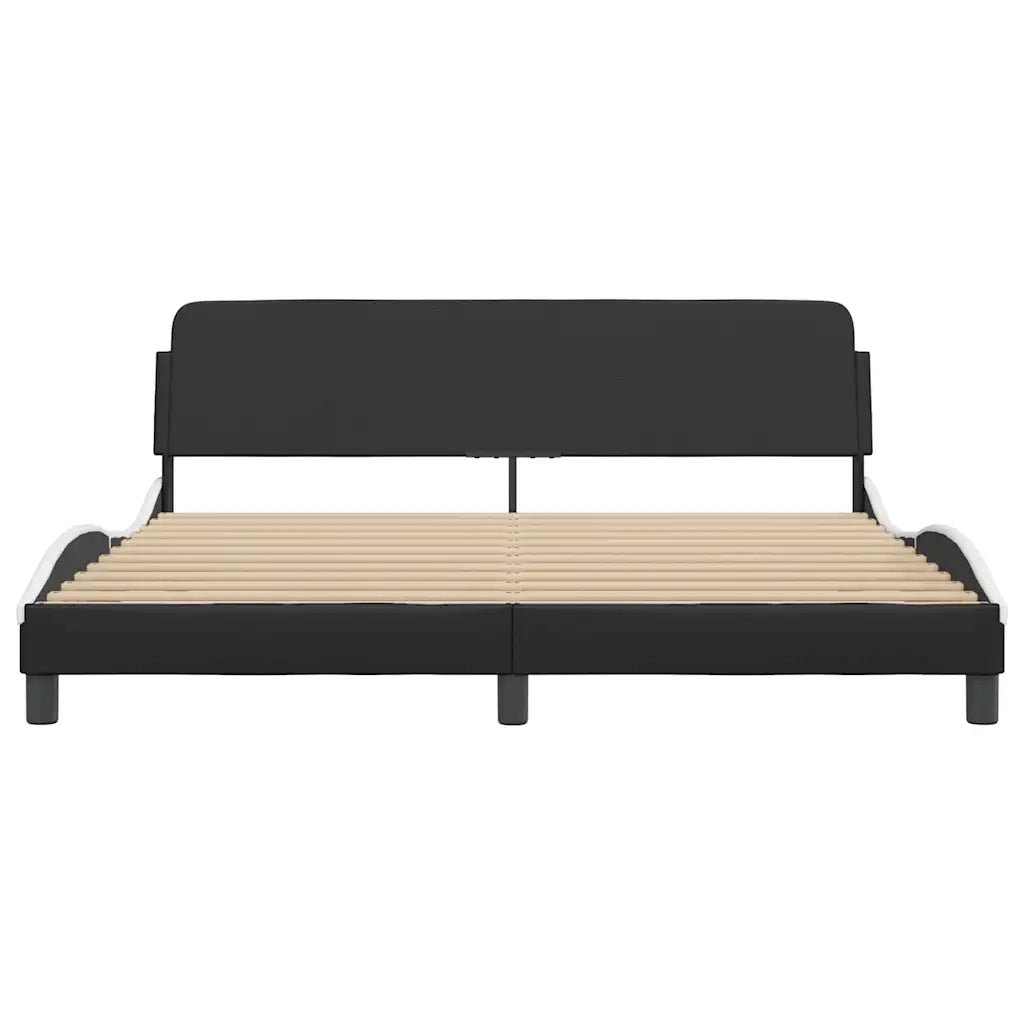 Giroletto Dover Nero e Bianco 152x203 cm in Similpelle 373310