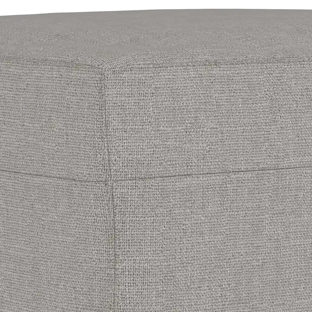 Panca Grigio chiaro 100x35x41 cm in Tessuto 349407