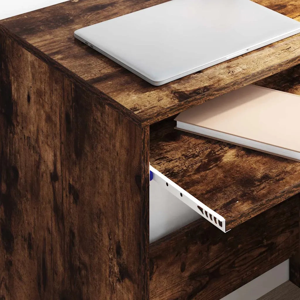 Scrivania Rovere fumé 77.5 x 43 x 79 cm Legno multistrato 869518