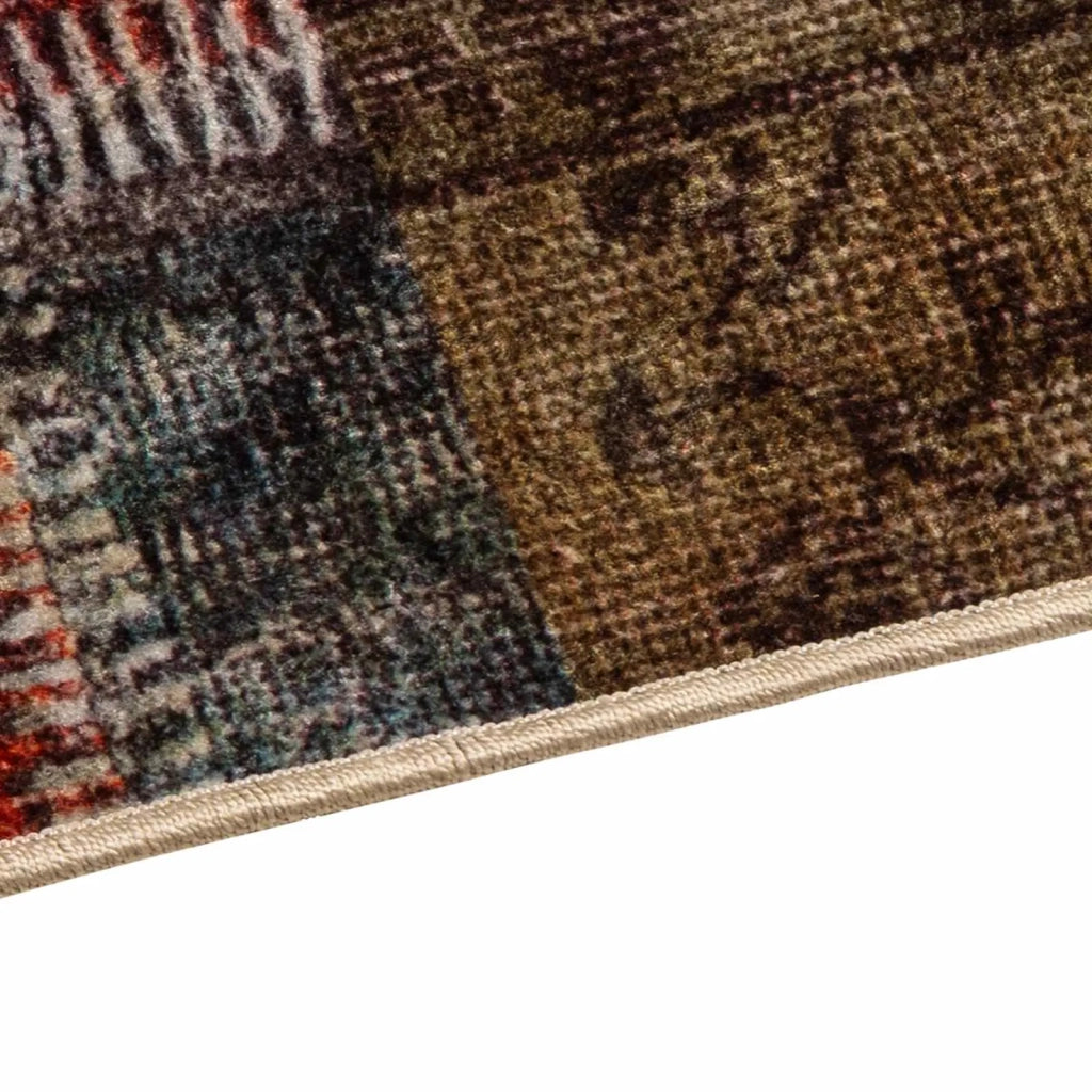 Runner in Moquette | Runner Tappeto MARSA Multicolore 100 x 100 cm Poliestere e PVC