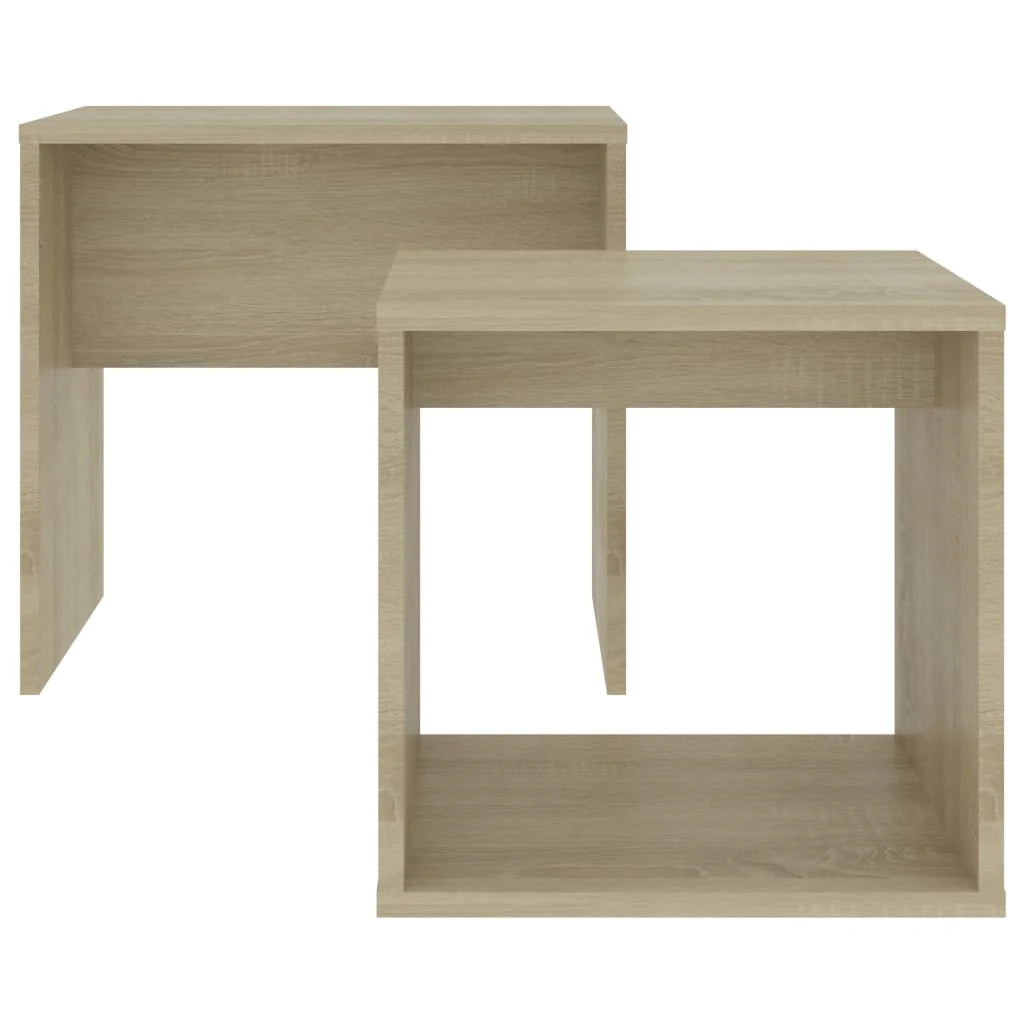 Set di tavolini da caffè Sonoma 48 x 30 x 45 cm legno ingegnerizzato marrone 02_0042123