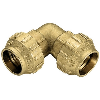 RACCORDO CURVO DOPPIO IN OTTONE TIEMME- Diam. 63- TIEMM- pezzi 1