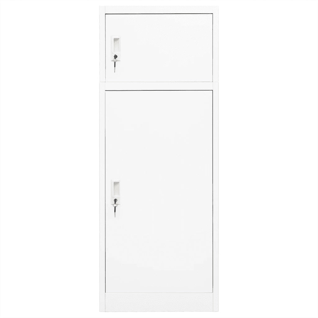 Armadietto per Sella Bianco 53x53x140 cm in Acciaio    cod mxl 47961